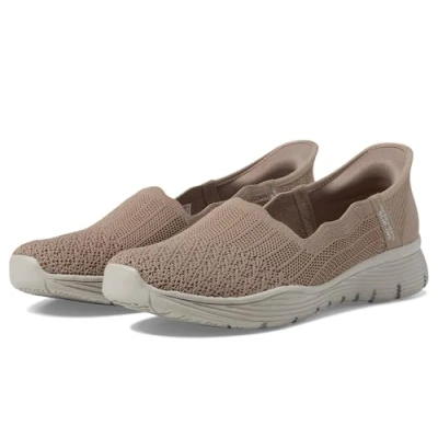 Afbeelding van Skechers Seager Believe It Sneaker voor dames, Bruin, 41 EU