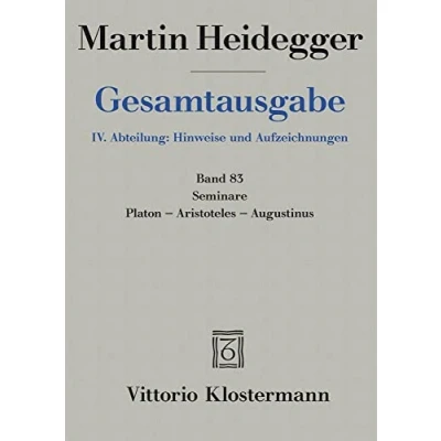 Afbeelding van Martin Heidegger, Seminare. Platon Aristoteles Augustinus