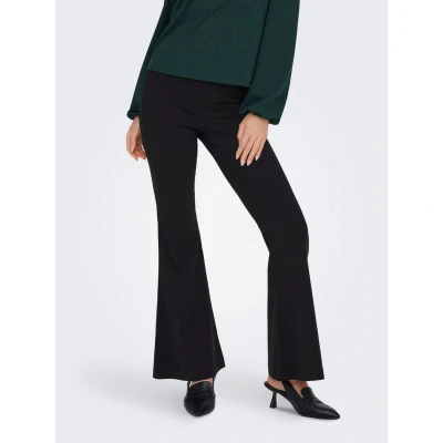Afbeelding van ONLY Onlfiona Super Flared PANT Broek, Dames, Maat: Medium, Black
