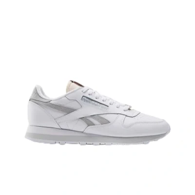 Afbeelding van Reebok Classic Leather Trainers Sneakers laag, Maat: 36.5, Cloud white pure grey Nubukleer