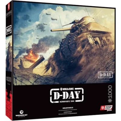 Afbeelding van Good Loot World Of Tanks D Day Puzzel 1000 Stukjes