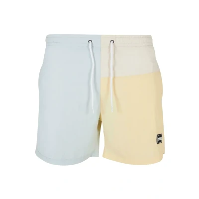 Afbeelding van Urban Classics 3 Block Zwemshorts, Heren, Maat: 4XL, Pastelcream