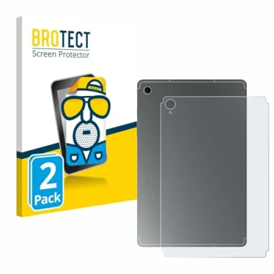 Afbeelding van BROTECT Screenprotector voor Samsung Galaxy Tab S10 FE (Achterkant) Folie Beschermfolie matte (2 Stuks)