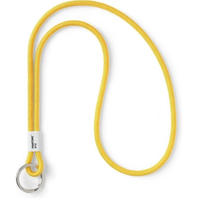 Afbeelding van Copenhagen Design Pantone Sleutelhanger met Koord Keycord Geel