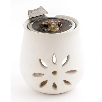 Afbeelding van Berk KH 280 Rookaccessoires Rookstoofje, bloem van klei met zeef, 85 mm