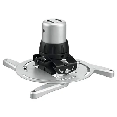 Afbeelding van Vogel&#039;s PPC 1500W projector plafondbeugel voor 30 337mm (1,2 13,2 inch) projectoren, draaibaar en kantelbaar, max. 15 kg, Wit, 124mm
