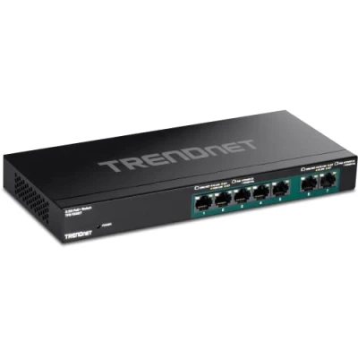 Afbeelding van TRENDnet ACCESSOIRES 7 PORT MULTI GIG POE+ SCHAKELAAR