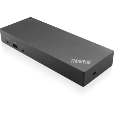 Afbeelding van Lenovo ThinkPad Hybrid USB C with A Dock, Bedraad, 3.2 Gen 2 (3.1 2) Type C, 3,5 mm, 10,100,1000 Mbit/s, Zwart,