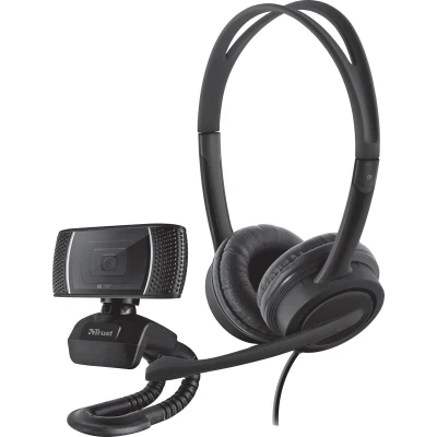 Afbeelding van Trust Doba 2 in 1 Home Office Set Met Webcam En Headset