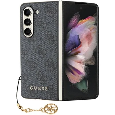 Afbeelding van Guess Samsung Galaxy Z Fold 5 Hoesje Charm Back Cover Grijs