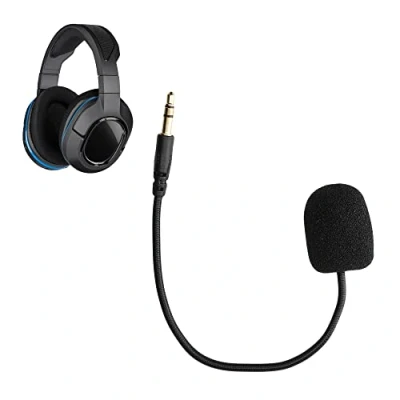 Afbeelding van kwmobile microfoon voor gaming headset Compatibel met Turtle Beach Stealth 400 / 420x 450/520 Recon 50x 50p 60p In zwart