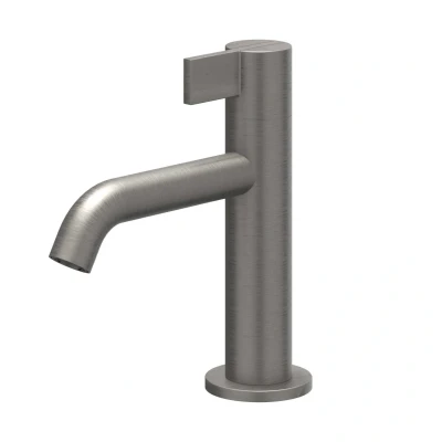 Afbeelding van IVY Pact fonteinkraan Geborsteld Metal Black PVD Minimalistisch design