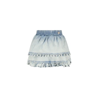 Afbeelding van Kinder Skirt Toedyla Denim Summer Classic Light Maat 86 Le Chic