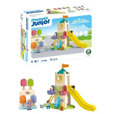 Afbeelding van PLAYMOBIL Junior Avontuurlijke speeltuin 71703