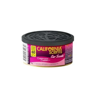 Afbeelding van California Scents, Coronado Kersengeur voor in de auto, 4 stuks, sterke, instelbare langdurige geur, elimineert geur