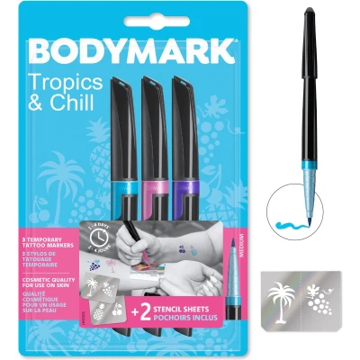 Afbeelding van Bic Tattoo Marker New 3+2 1set