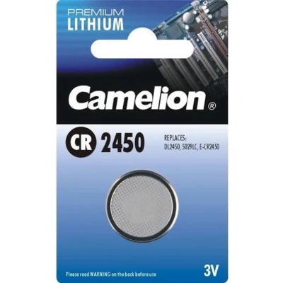 Afbeelding van Camelion Lithium Batterij CR2450 1stuk(s) 3V 0.55Ah 4260033152725