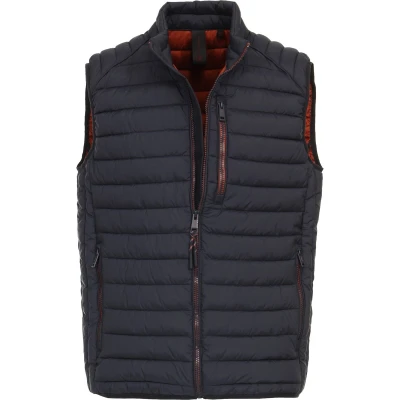 Afbeelding van Casa Moda Bodywarmer Navy maat 3XL Heren met Regular fit Pasvorm Suitable Herenkleding