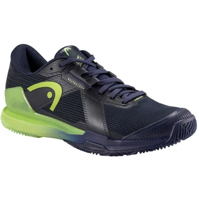 Afbeelding van Head Sprint PRO 4.0 Padelschoenen, Heren, Maat: 40.5, Navy/lime Kunststof/ textiel