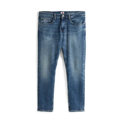 Afbeelding van Tommy Jeans Mannen AUSTIN SLIM TPRD BI5154 Tapered, Denim, 34W/30L, Denim (Denim Dark), 34W / 30L