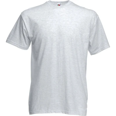 Afbeelding van Fruit Of The Loom Heren Valueweight T shirt met korte mouwen (Ash Grijs)