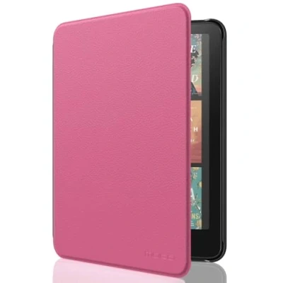 Afbeelding van MoKo Case for All new 7&quot; Kindle Paperwhite (12th Generation 2024) and Colorsoft Signature Edition 2024, Lightweight Shell Cover with Auto Wake/Sleep Magenta