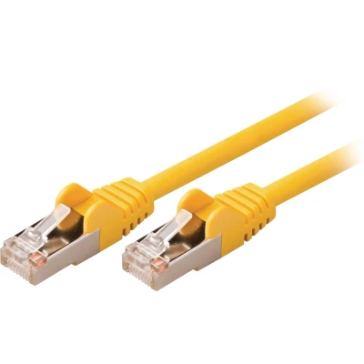Afbeelding van Valueline Vlcp85121Y025 Cat5E Sf/Utp Netwerkkabel Rj45 (8/8) Male 0.25 M Geel