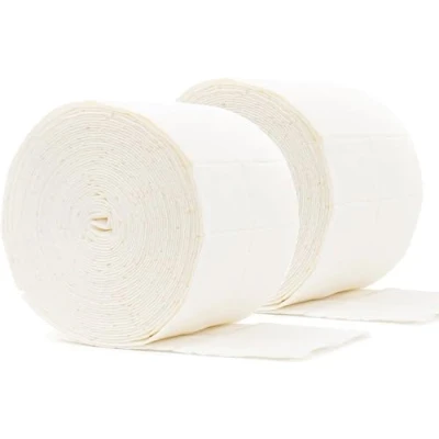Afbeelding van LALILL Rol met 1000 stuks pads pluisvrije doekjes voor reinigers, aceton verwijderaar, nageldesign doeken manicure cellulose gel, gellak, nagels