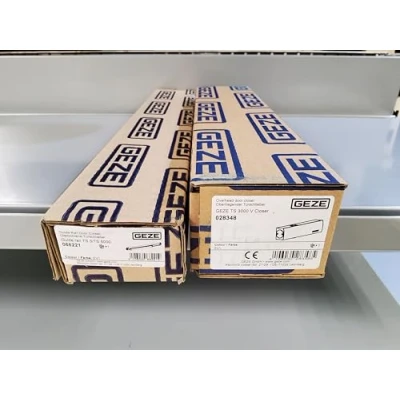 Afbeelding van Geze deursluiter TS3000 TS 3000 in zilver incl. glijrail