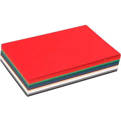 Afbeelding van Creativ Company Karton Kaarten Kerst Kleuren, 120 vellen