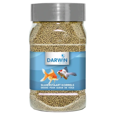 Afbeelding van Darwin Sluierstaart Korrels Vissenvoer 330 ml