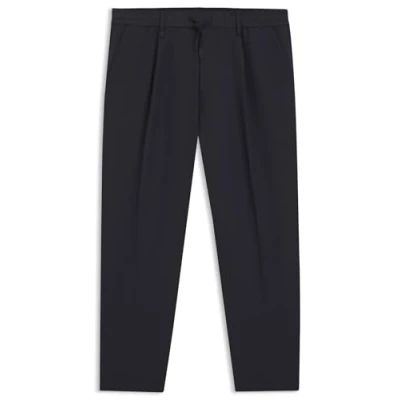 Afbeelding van BOSS T Convertpleat Broek, Heren, Maat: 48, Dark blue two