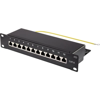 Afbeelding van Renkforce Netwerk patchpaneel 254 mm (10) CAT 6 1 HE