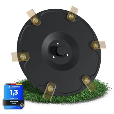 Afbeelding van Schijven, 6 stuks, compatibel met Segway Navimow H serie H500E, H800E, H1500E, H3000E VF, hoogwaardige maaischijven van glasvezelversterkte kunststof, voor messen (voor serie, zonder messen)