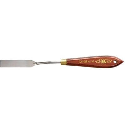 Afbeelding van Winsor &amp; Newton 7003155 Malmesser, Edelstahl, transparent, 25 x 15 10 cm