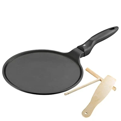 Afbeelding van WMF Flensjespan Devil met houten bestek, ø 27 cm, inductie