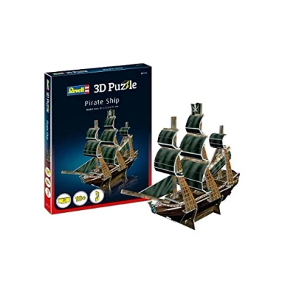 Afbeelding van Revell 3D Puzzel Piratenschip 24 Stukjes