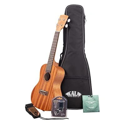 Afbeelding van KALA KA 15T Satin Mahogany Tenor Ukelele Bundle
