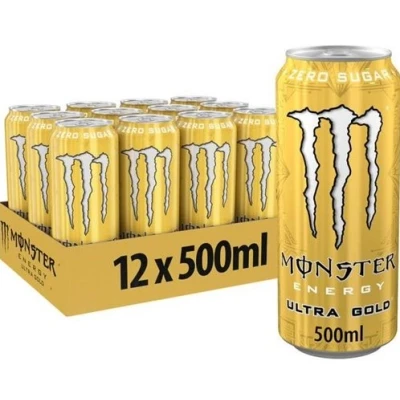 Afbeelding van Monster Energy Ultra Golden Pineapple (12 x 500 ml)