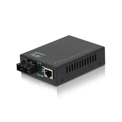 Afbeelding van LevelOne FVT 2001 netwerk mediaconter 100 Mbit/s 1310 nm/multi modus/ 10/100TX&gt;100FX SC MM/2km / zwart