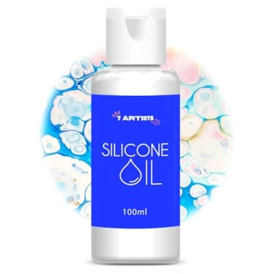 Afbeelding van Siliconenolie voor Schilderen met Acryl 7 Artists Vloeibare 100 ml Gieten Pouring