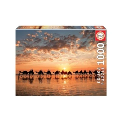 Afbeelding van Zonsondergang op Cable Beach, Australië (1000 stukjes)