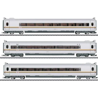Afbeelding van Märklin 043739 H0 3 delige uitbreidingsset ICE Railbow