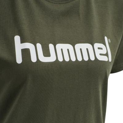 Afbeelding van Hummel Hmlgo Tshirt print, Dames, Maat: 36, Grape leaf