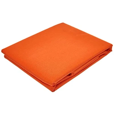 Afbeelding van Miracle Home Kussensloop, zacht en comfortabel, 50% katoen, oranje, voor 150 cm bed