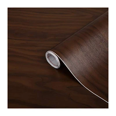 Afbeelding van d c fix Plakfolie, appelberk, chocolade, houtlook, zelfklevende folie, waterdicht, realistische decoratie voor meubels, tafel, kast, deur, keukenfronten, meubelfolie, decoratiefolie, behang, 67,5 cm x
