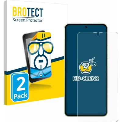 Afbeelding van BROTECT Screenprotector voor Xiaomi Redmi Note 13 Folie Beschermfolie transparant (2 Stuks)