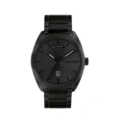 Afbeelding van Calvin Klein Progress Horloge, Maat: One Size, Black, grey
