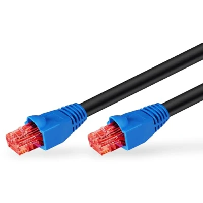Afbeelding van Netwerkkabel voor buiten Cat6 U/UTP 10 meter