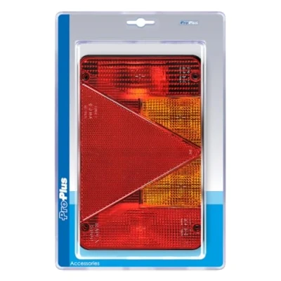 Afbeelding van Pro Plus Achterlicht Aanhangwagen Caravan 6 Functies 218 x 140 mm Links blister